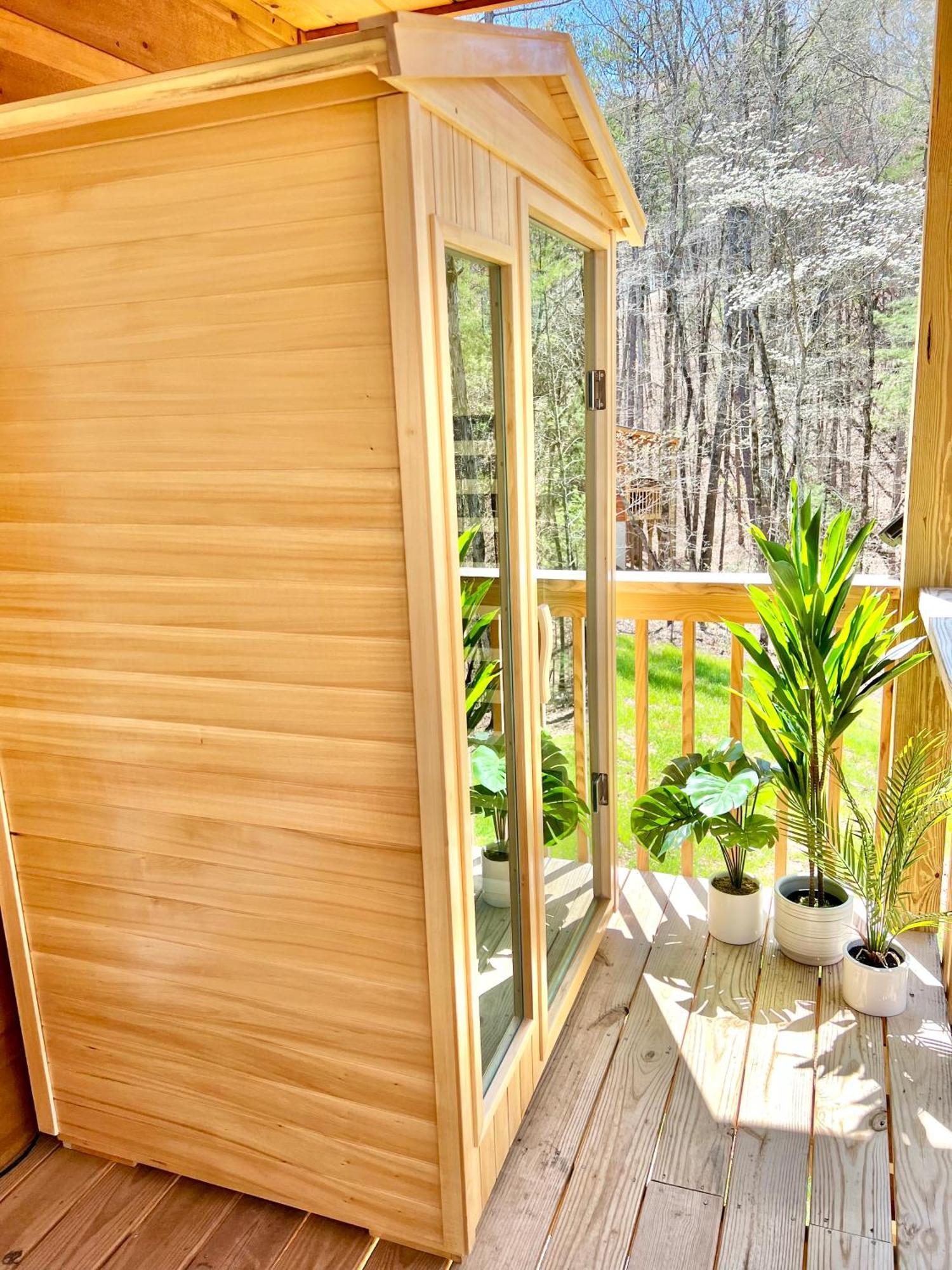 Almost Heaven Mountain Cabin Murphy Exterior foto